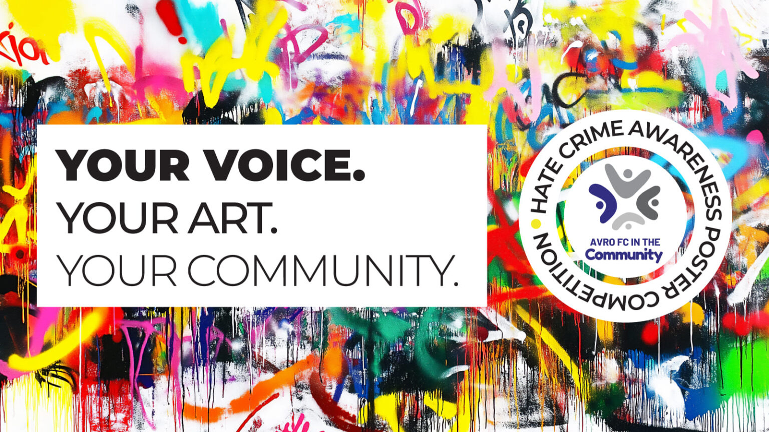 Youth Poster Competition to Tackle Hate Crime – Avro FC