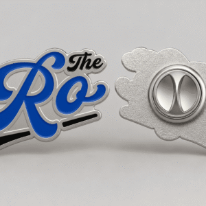 The RO’ Metal Enamel Pin Badge – Full Colour/Silver